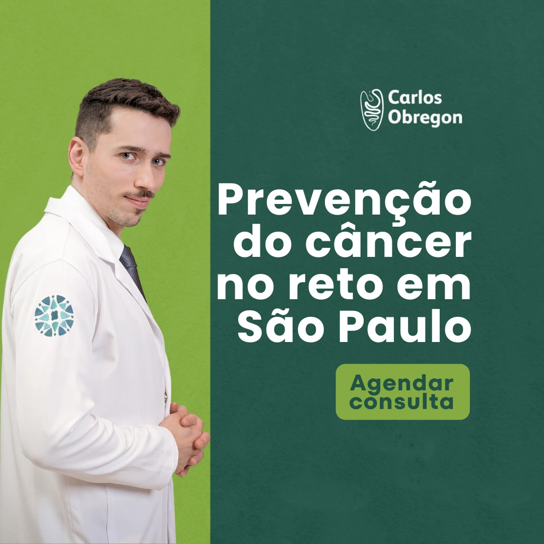 Faça a prevenção de câncer colorretal com o Dr. Carlos Obregon em São Paulo