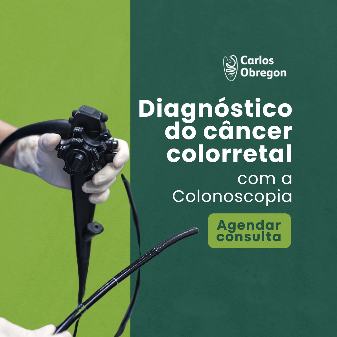 Diagnóstico e rastreio do câncer colorretal com a colonsocopia