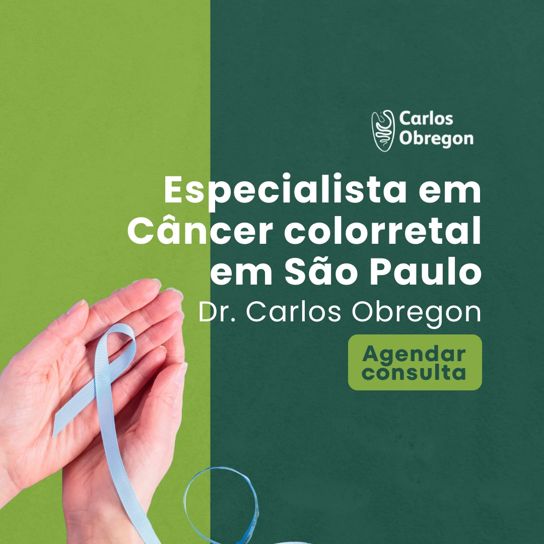 Especialista em Coloproctologia em São Paulo, Dr Carlos Obregon para saber sobre Nutrição para câncer colorretal