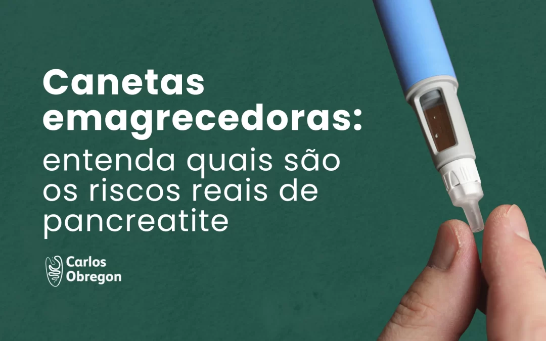 As canetas emagrecedoras e possíveis efeitos adversos