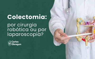 Colectomia por cirurgia robótica ou por laparoscopia?